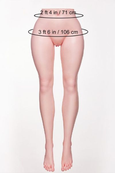 Show details for Sigafun 104cm/3ft5 55.1LB Silicone Sex Doll Legs Picture of Sigafun 104cm/3ft5 55.1LB Silicone Sex Doll Legs