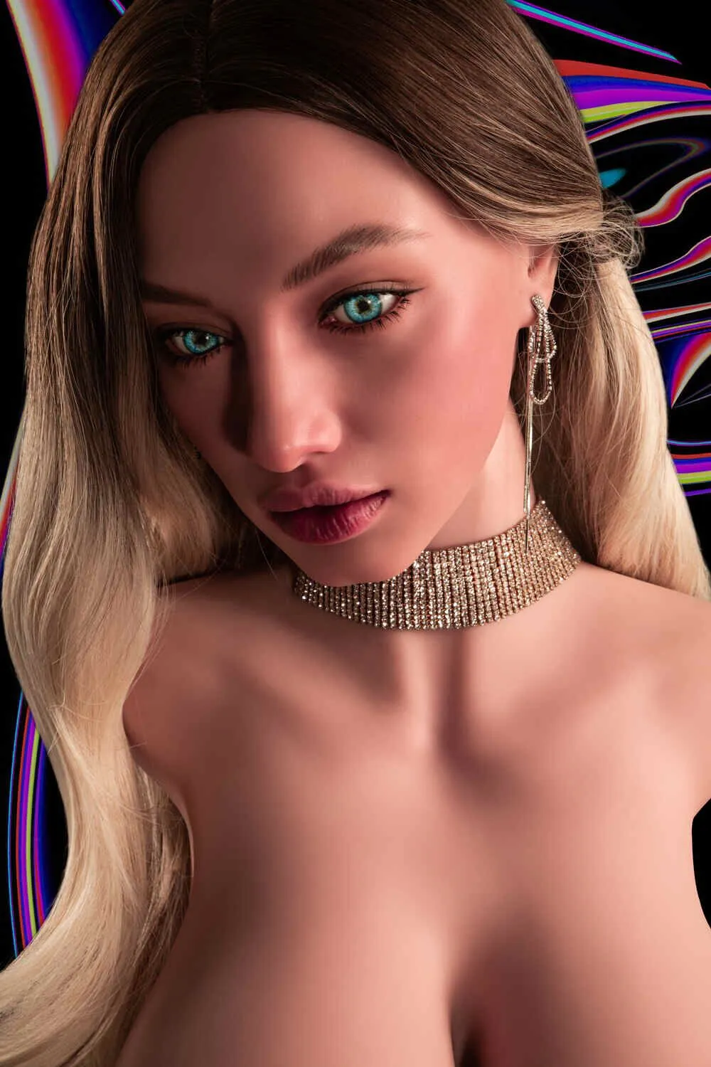 Picture of 110cm/3ft7 66.1LB Silicone Head Sex Doll Torso – Sola