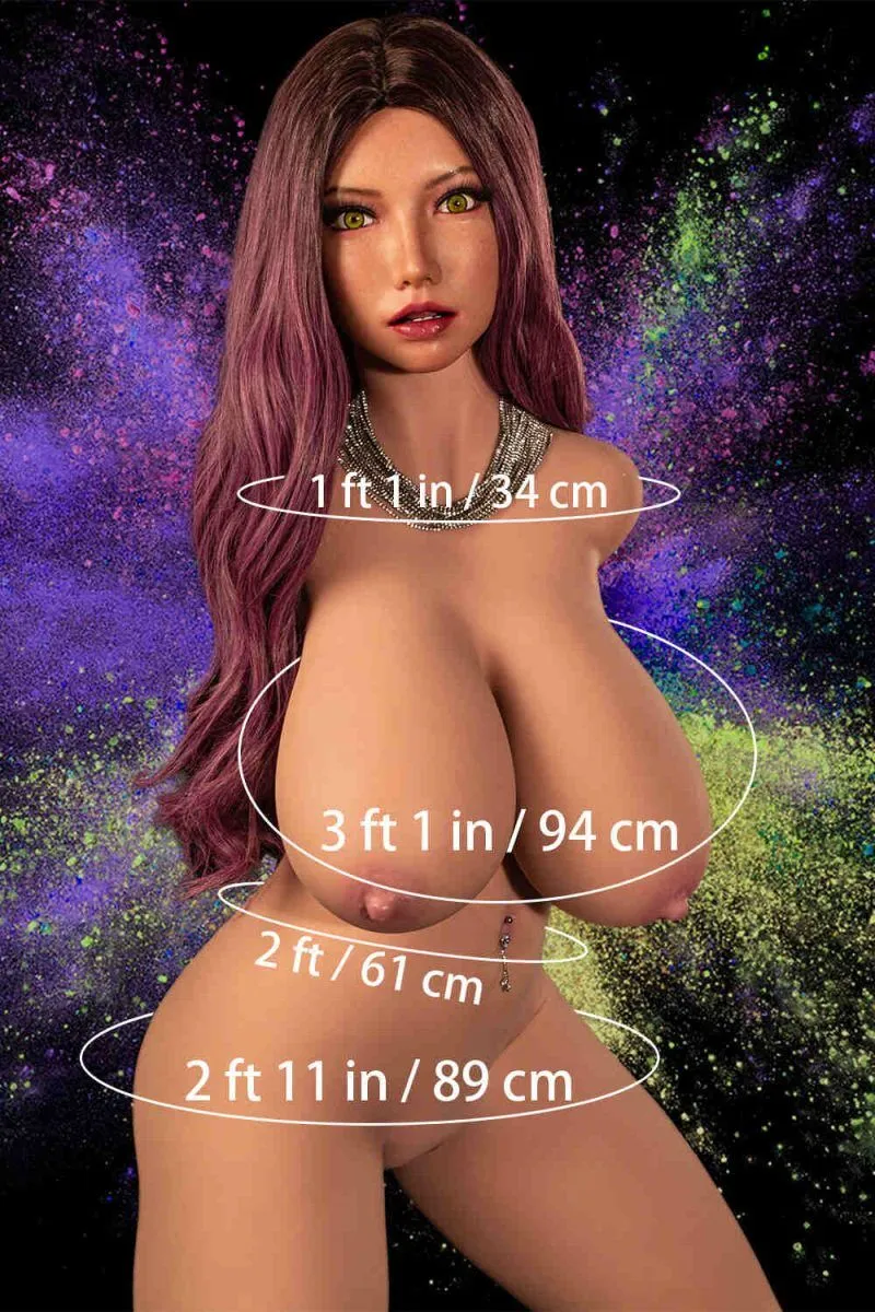 Picture of 110cm/3ft7 66.1LB Silicone Head Sex Doll Torso – Fukada
