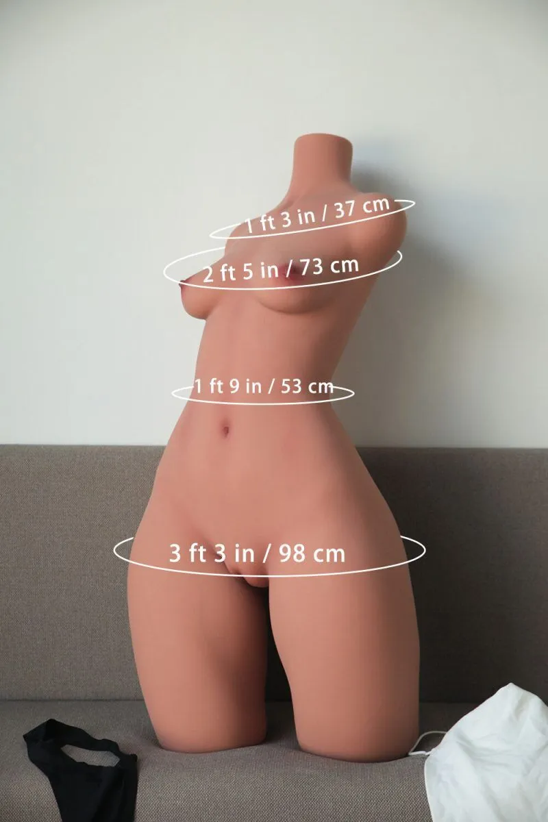 Picture of 90cm/2ft11 D-cup Female Torso TPE Sex Toys
