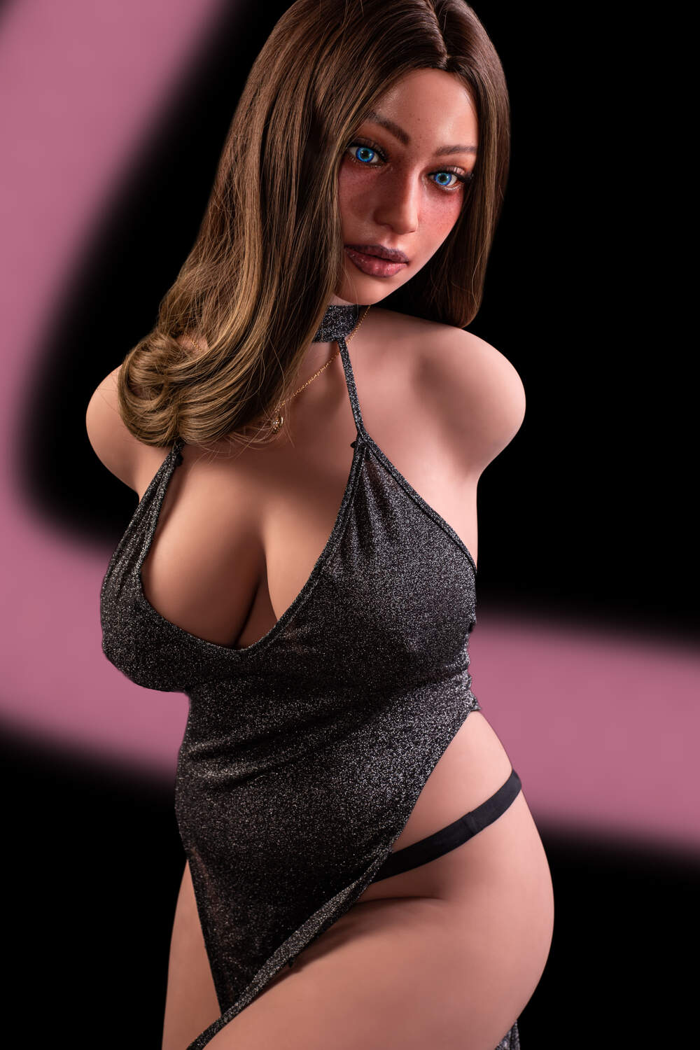 Picture of 110cm3ft7 66.1LB Silicone Head Sex Doll Torso – Harriet