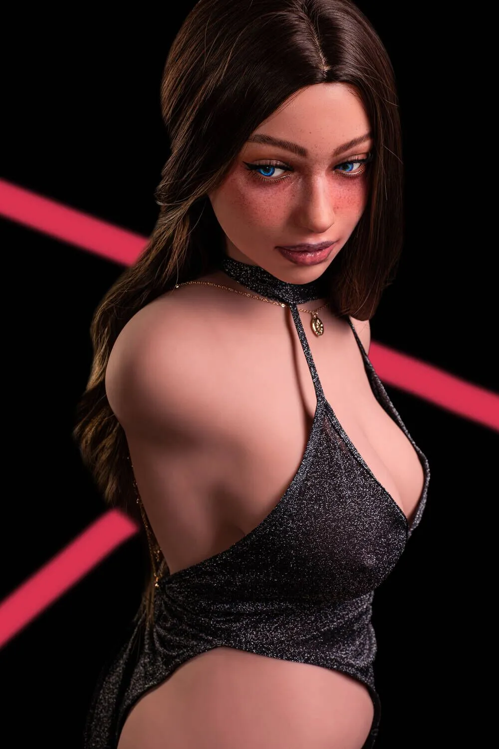 Picture of 110cm3ft7 66.1LB Silicone Head Sex Doll Torso – Harriet