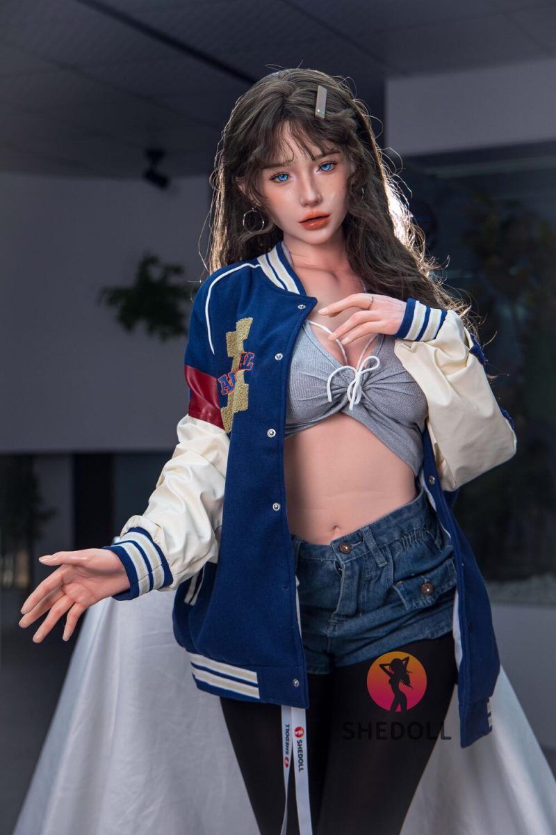 Picture of 165cm/5ft5 E-cup Silicone Head Sex Doll – Tasha
