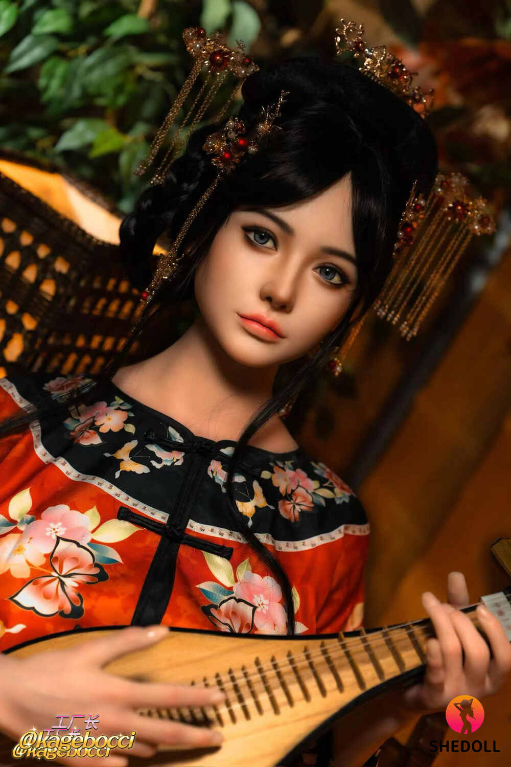 Picture of 165cm/5ft5 E-cup Silicone Head Sex Doll – Tasa