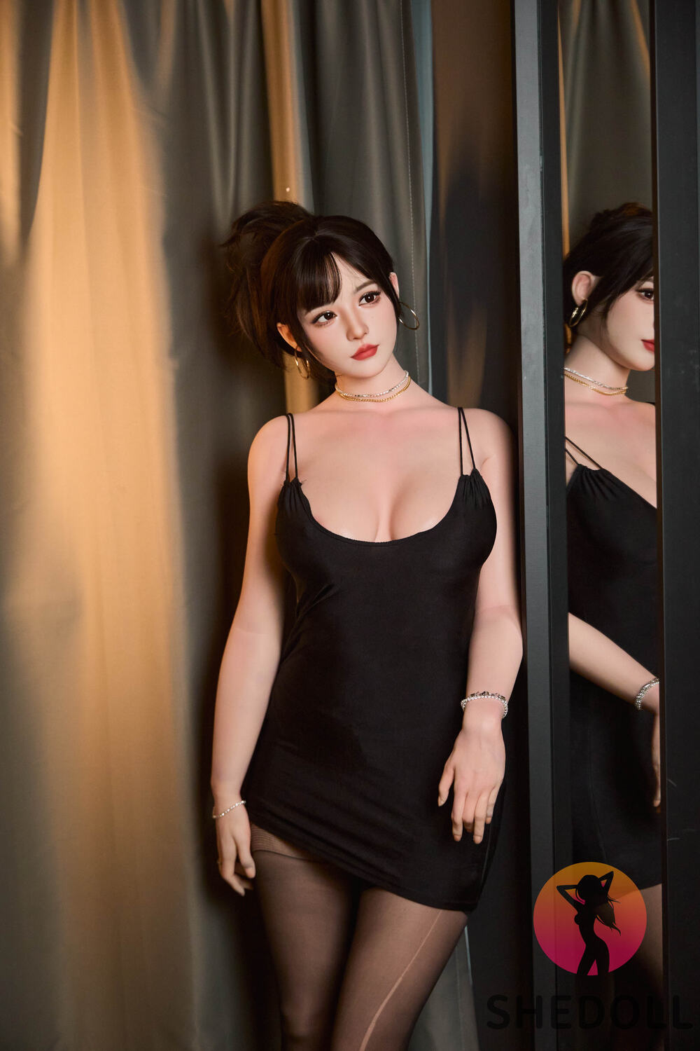 Picture of 165cm/5ft5 E-cup Silicone Head Sex Doll – Su Yuenin