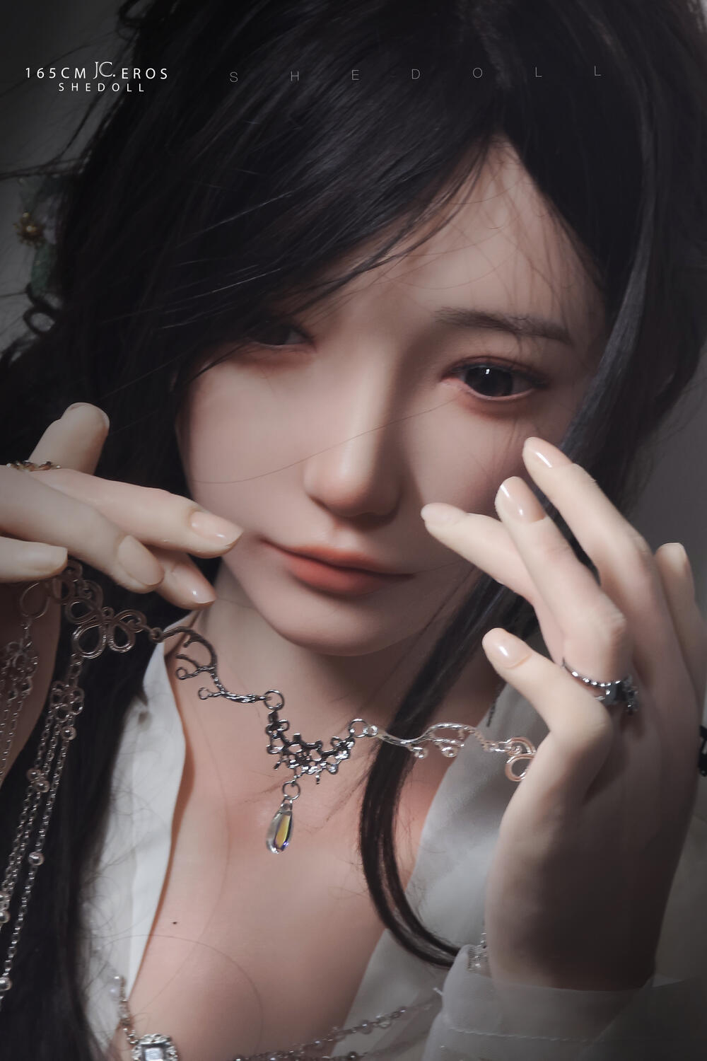 Picture of 165cm/5ft5 E-cup Silicone Head Sex Doll – Qiang Wei
