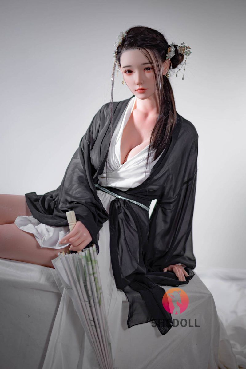 Picture of 165cm/5ft5 E-cup Silicone Head Sex Doll – Achu