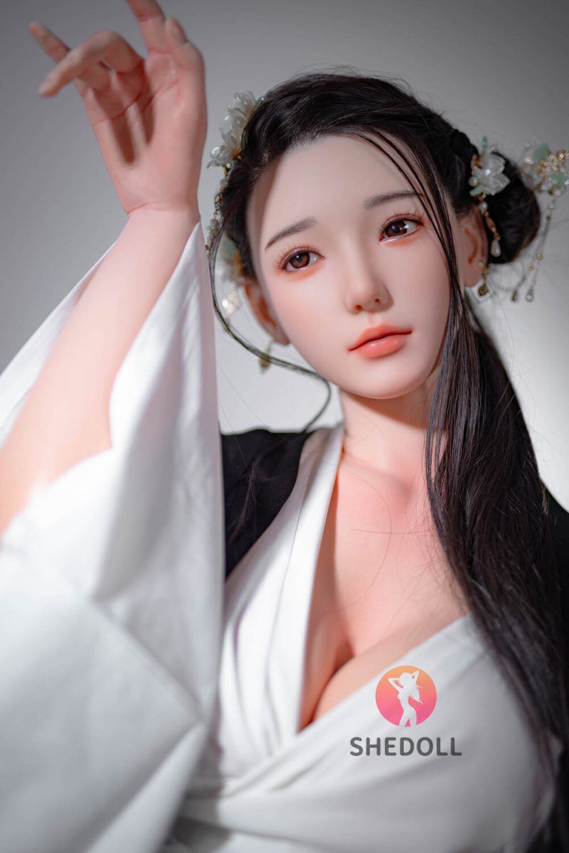 Picture of 165cm/5ft5 E-cup Silicone Head Sex Doll – Achu