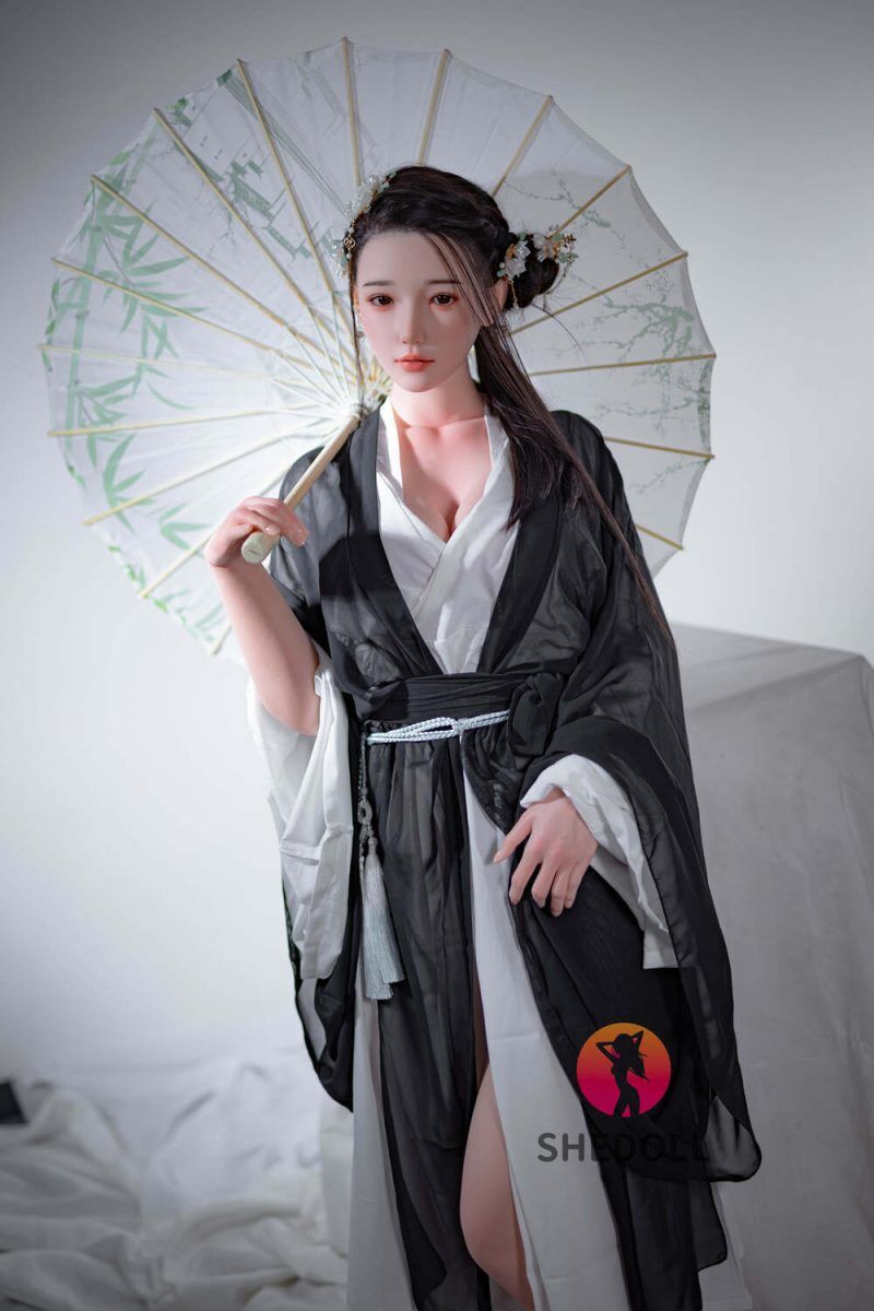 Picture of 165cm/5ft5 E-cup Silicone Head Sex Doll – Achu