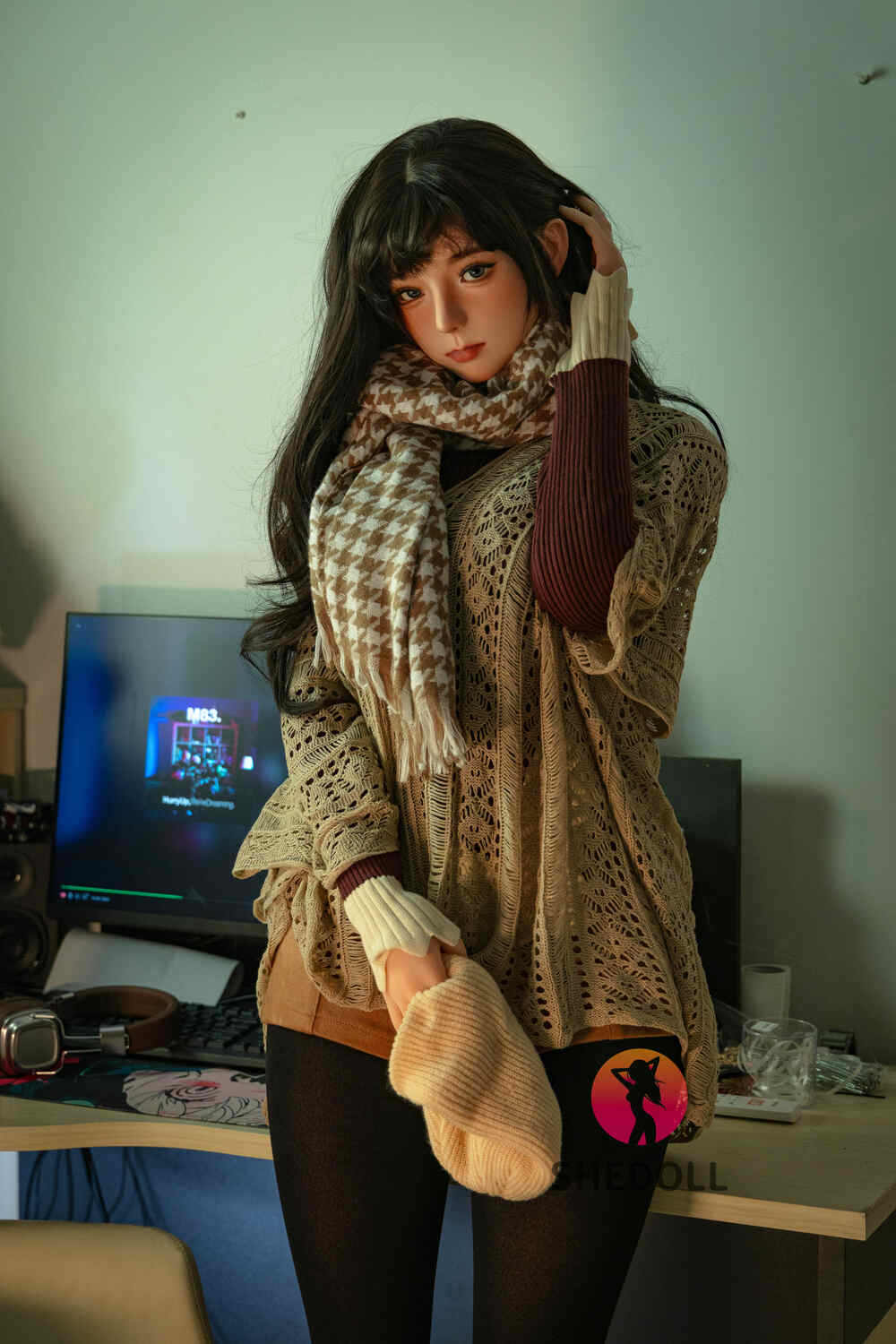 Picture of 170cm/5ft6 E-cup Silicone Head Sex Doll – Gu Xiaoyu