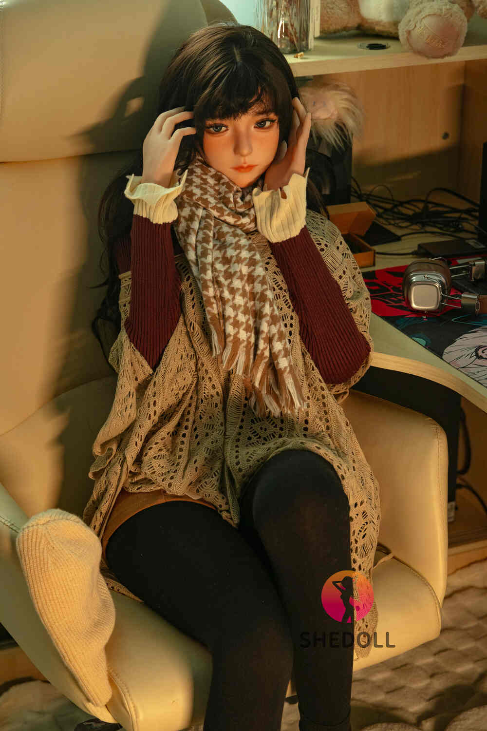 Picture of 170cm/5ft6 E-cup Silicone Head Sex Doll – Gu Xiaoyu