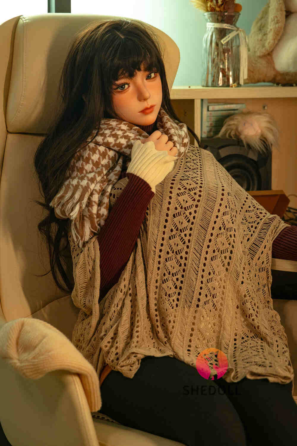 Picture of 170cm/5ft6 E-cup Silicone Head Sex Doll – Gu Xiaoyu