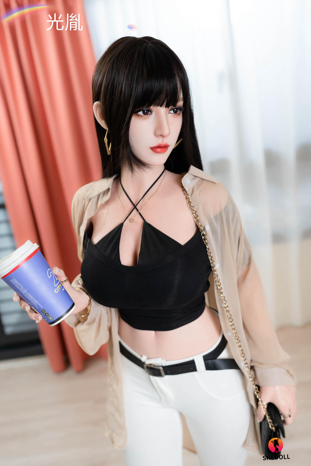 Picture of 168cm/5ft6 D-cup Silicone Head Sex Doll – Su Yuening