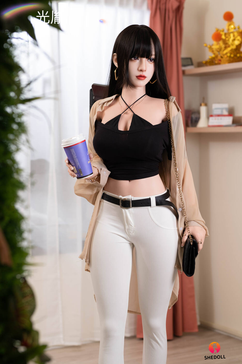 Picture of 168cm/5ft6 D-cup Silicone Head Sex Doll – Su Yuening