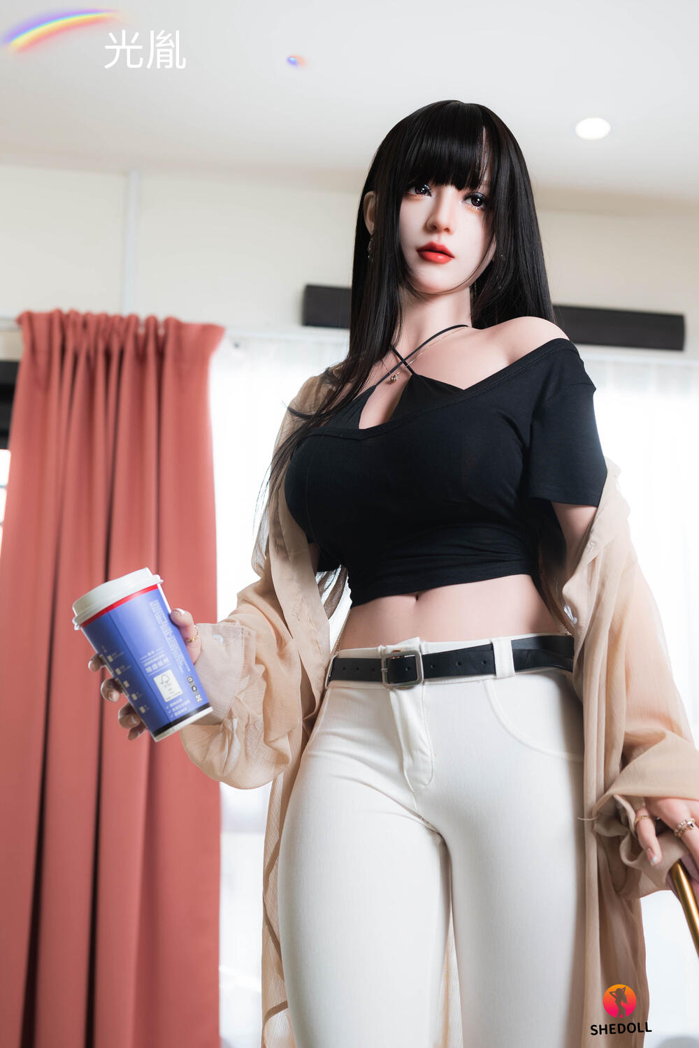 Picture of 168cm/5ft6 D-cup Silicone Head Sex Doll – Su Yuening