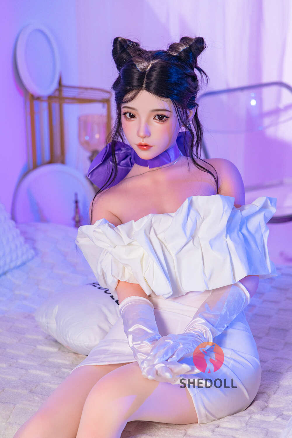 Picture of 168cm/5ft6 D-cup Silicone Head Sex Doll – Qiang Wei