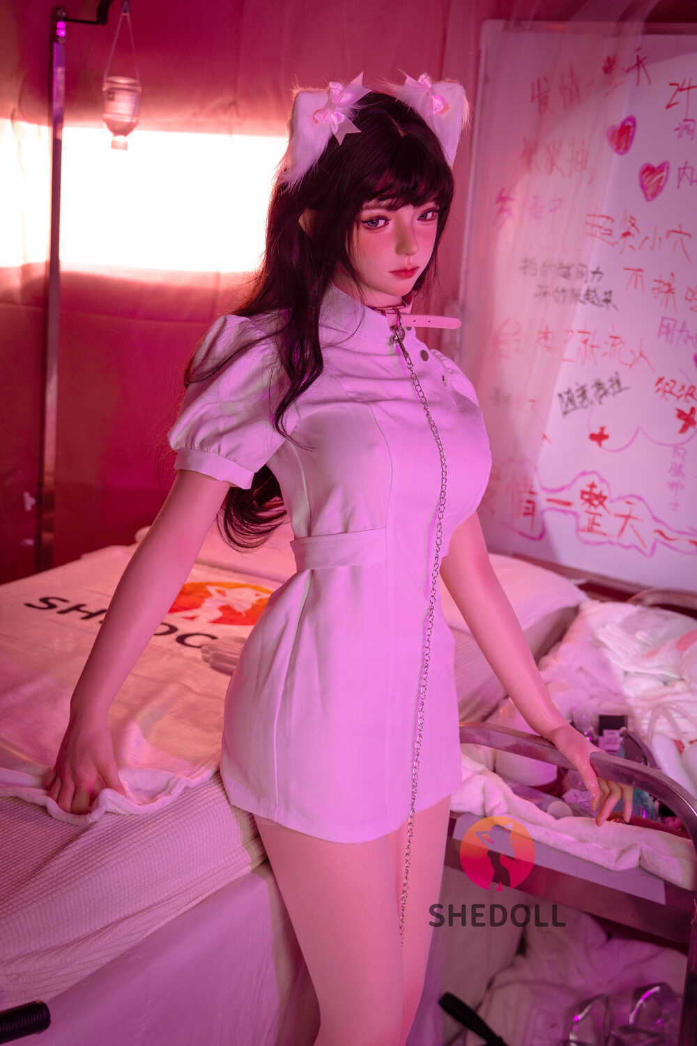Picture of 168cm/5ft6 D-cup Silicone Head Sex Doll – Gu Xiaoyu