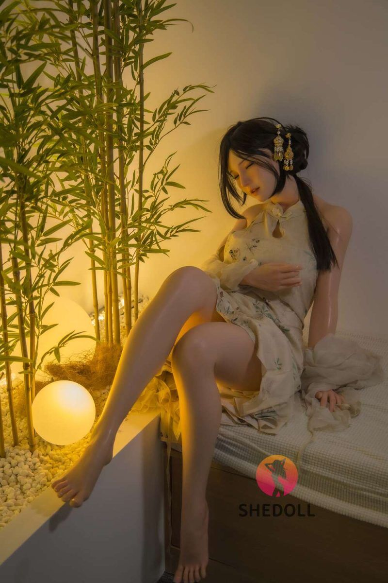 Picture of 158cm/5ft2 C-cup Silicone Head Sex Doll – Meng