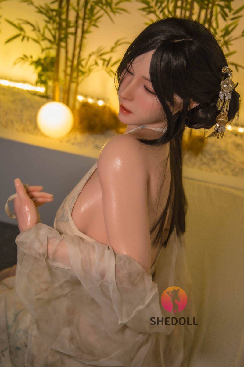 Picture of 158cm/5ft2 C-cup Silicone Head Sex Doll – Meng