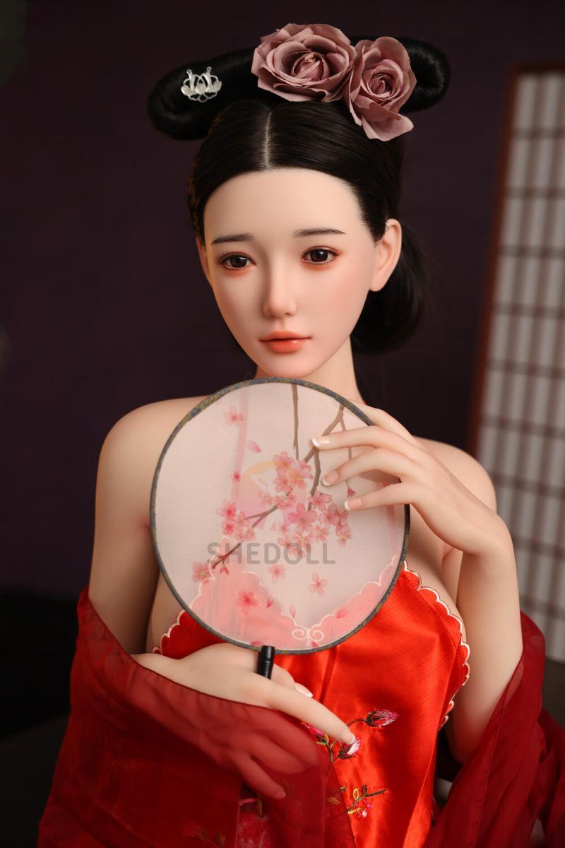 Picture of 158cm/5ft2 C-cup Silicone Head Sex Doll – Ah Chu