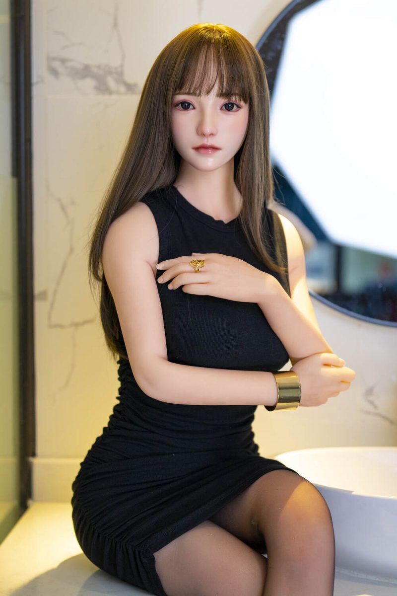 Picture of 158cm/5ft2 C-cup Silicone Head Sex Doll – Rose