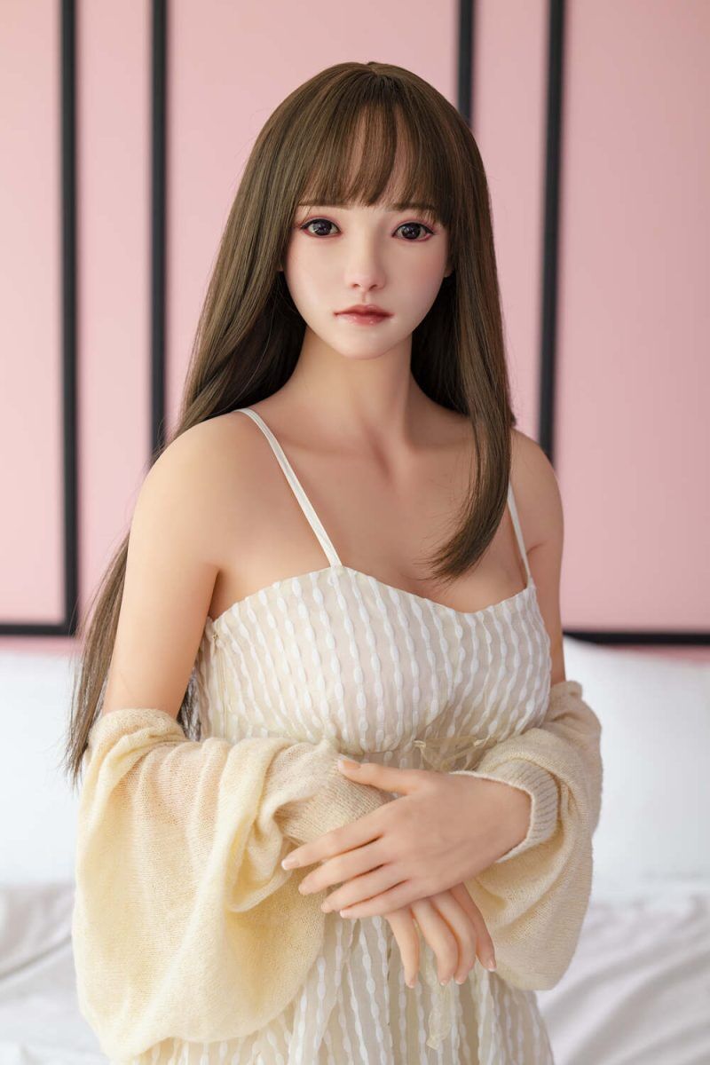 Picture of 158cm/5ft2 C-cup Silicone Head Sex Doll – Rose