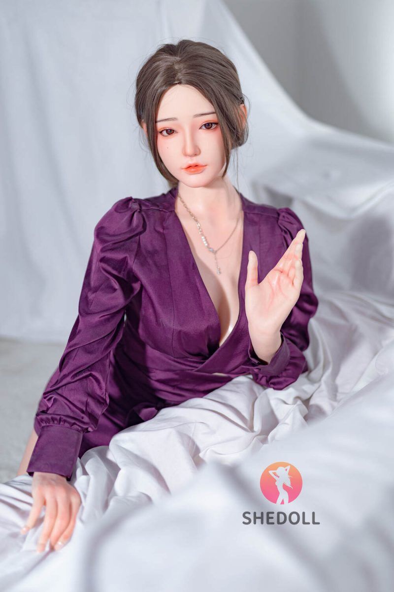 Picture of 158cm/5ft2 C-cup Silicone Head Sex Doll – Huayin