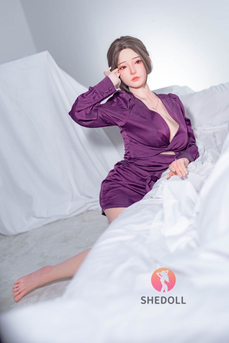 Picture of 158cm/5ft2 C-cup Silicone Head Sex Doll – Huayin