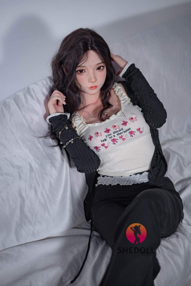 Picture of SHE DOLL 158cm/5ft2 C-cup Silicone Head Sex Dolls – Qiangwei