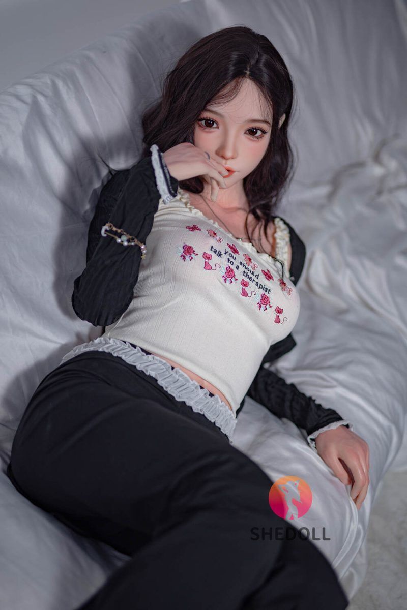 Picture of SHE DOLL 158cm/5ft2 C-cup Silicone Head Sex Dolls – Qiangwei
