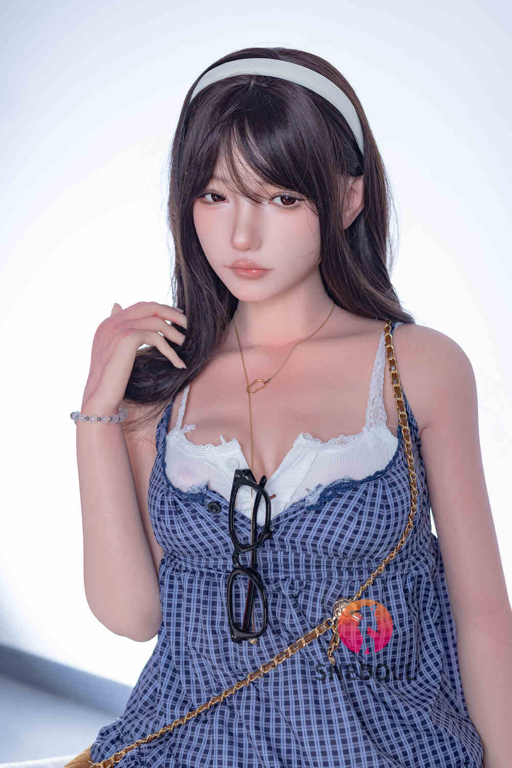 Picture of 158cm/5ft2 C-cup Silicone Head Sex Doll – Achu