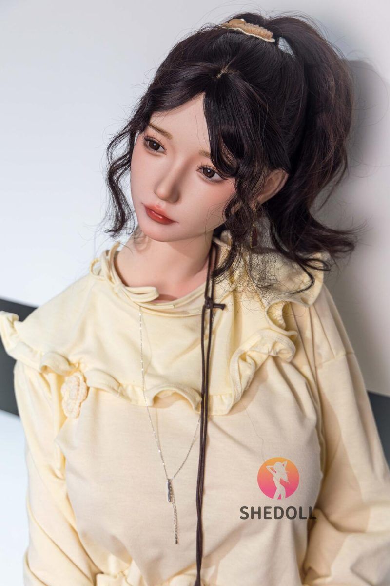 Picture of SHE DOLL 158cm/5ft2 C-cup Silicone Head Sex Dolls – Ah Chu