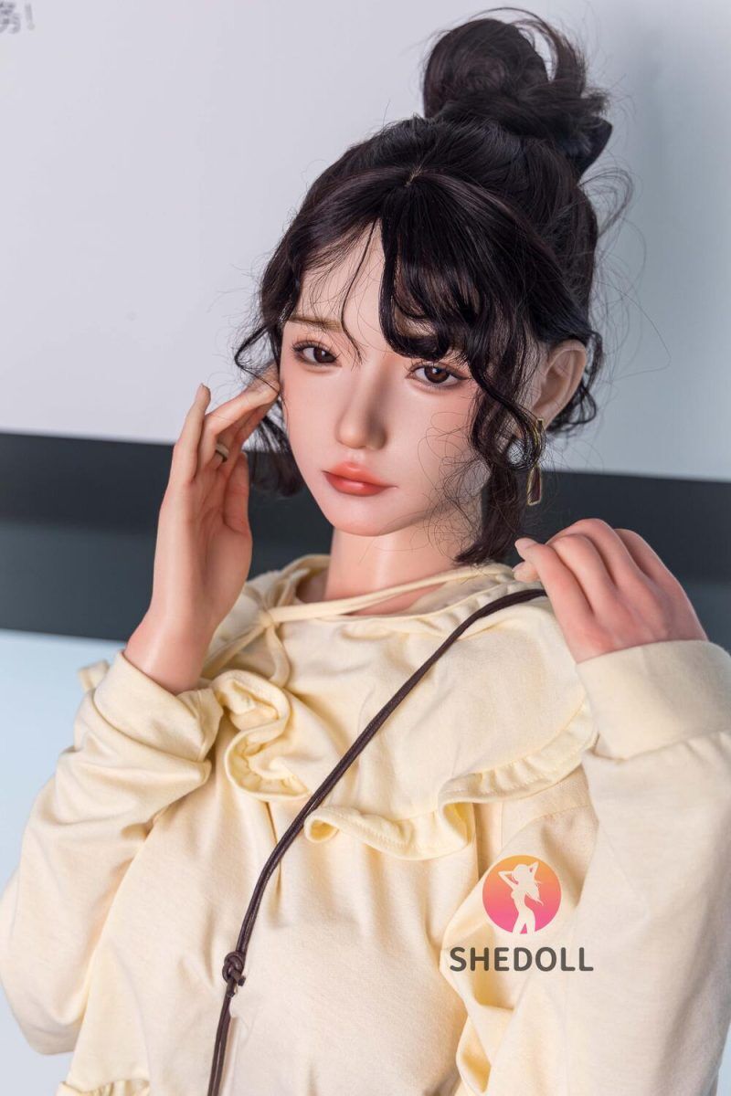 Picture of SHE DOLL 158cm/5ft2 C-cup Silicone Head Sex Dolls – Ah Chu