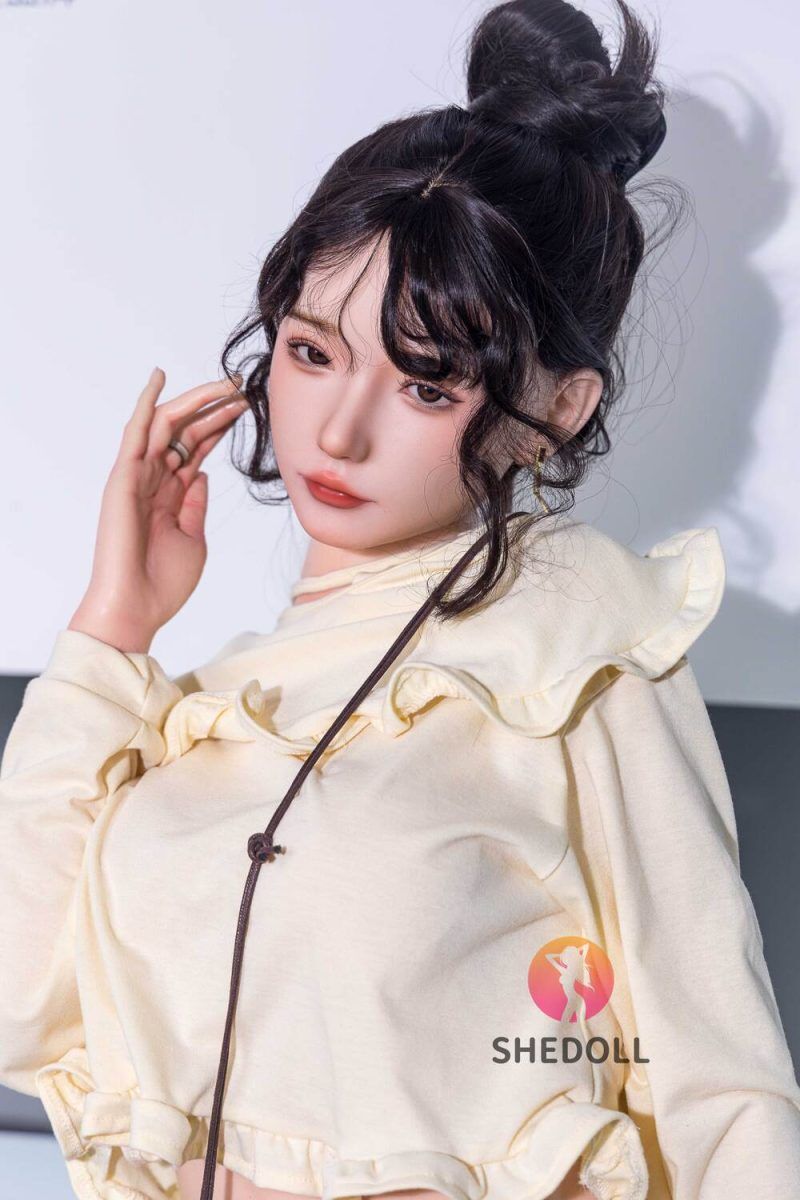 Picture of SHE DOLL 158cm/5ft2 C-cup Silicone Head Sex Dolls – Ah Chu