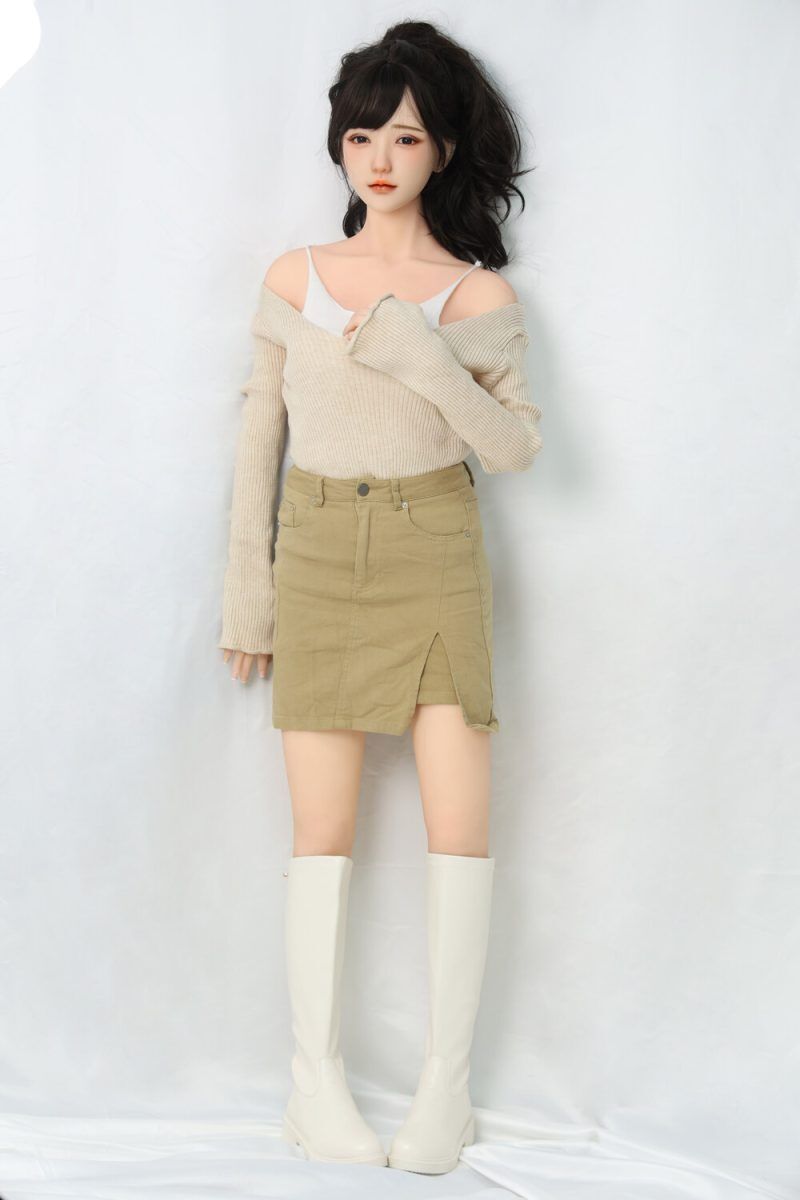 Picture of 158cm/5ft2 C-cup Silicone Head Sex Doll – Chulin