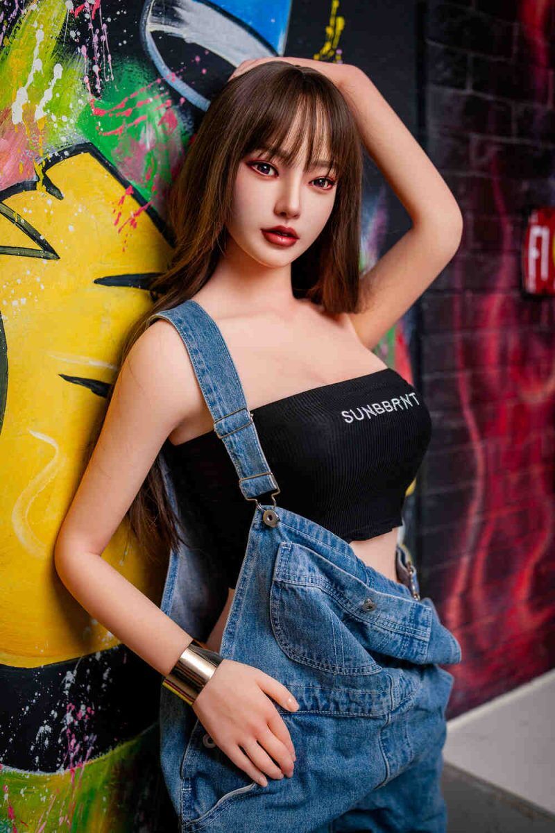 Picture of 158cm/5ft2 C-cup Silicone Head Sex Doll – Bailu