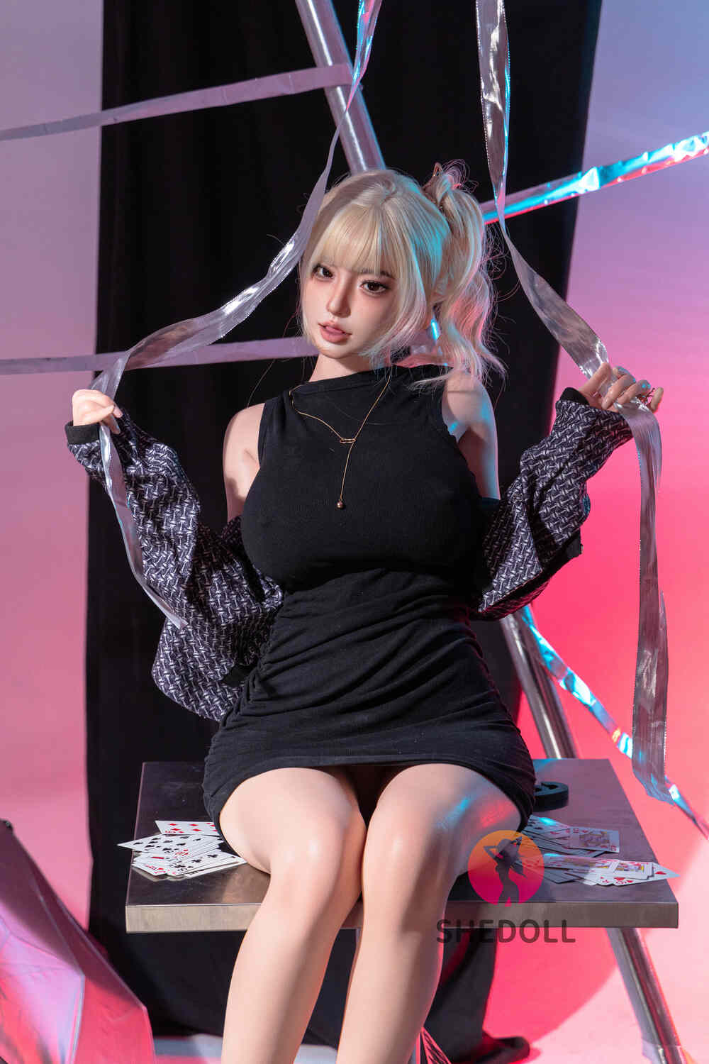 Picture of 163cm/5ft4 H-cup Silicone Head Sex Doll – Bailu