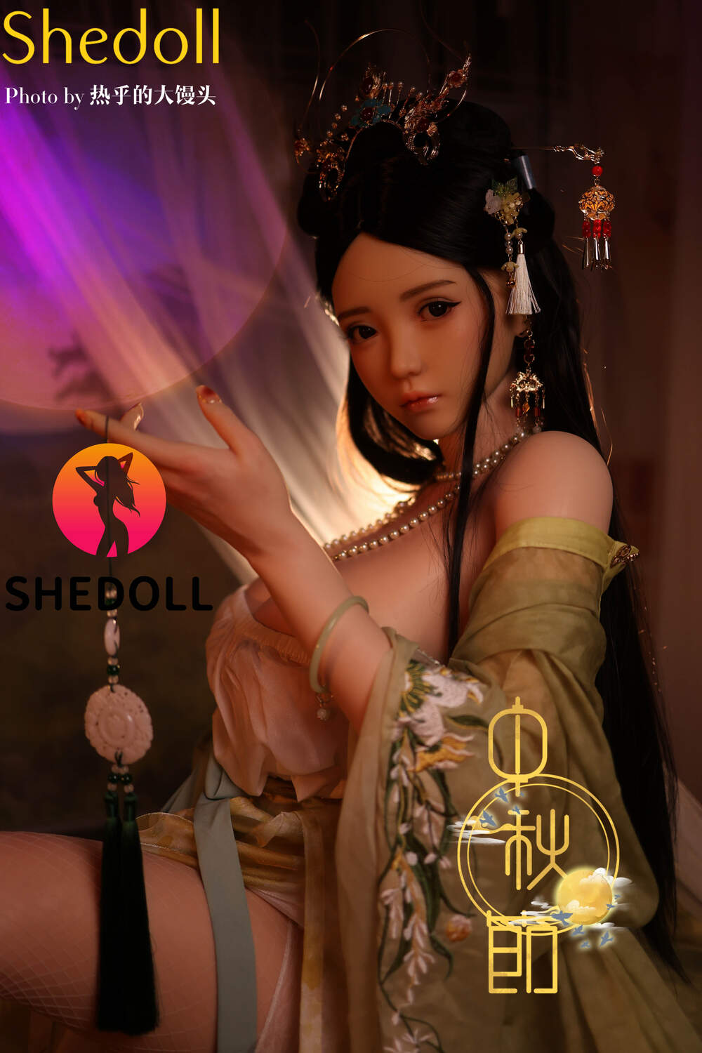 Picture of 163cm/5ft4 H-cup Silicone Head Sex Doll – Qingning