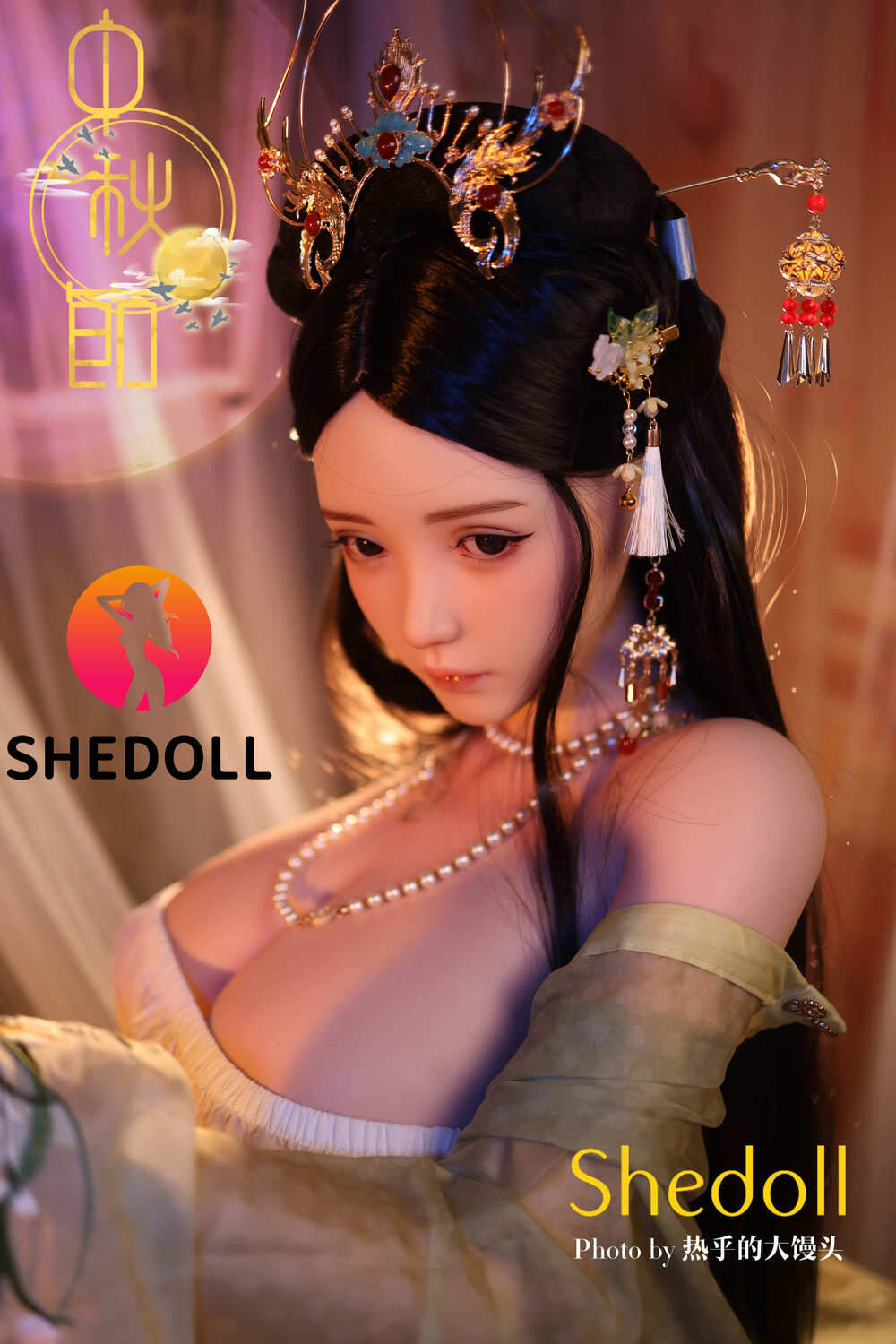 Picture of 163cm/5ft4 H-cup Silicone Head Sex Doll – Qingning