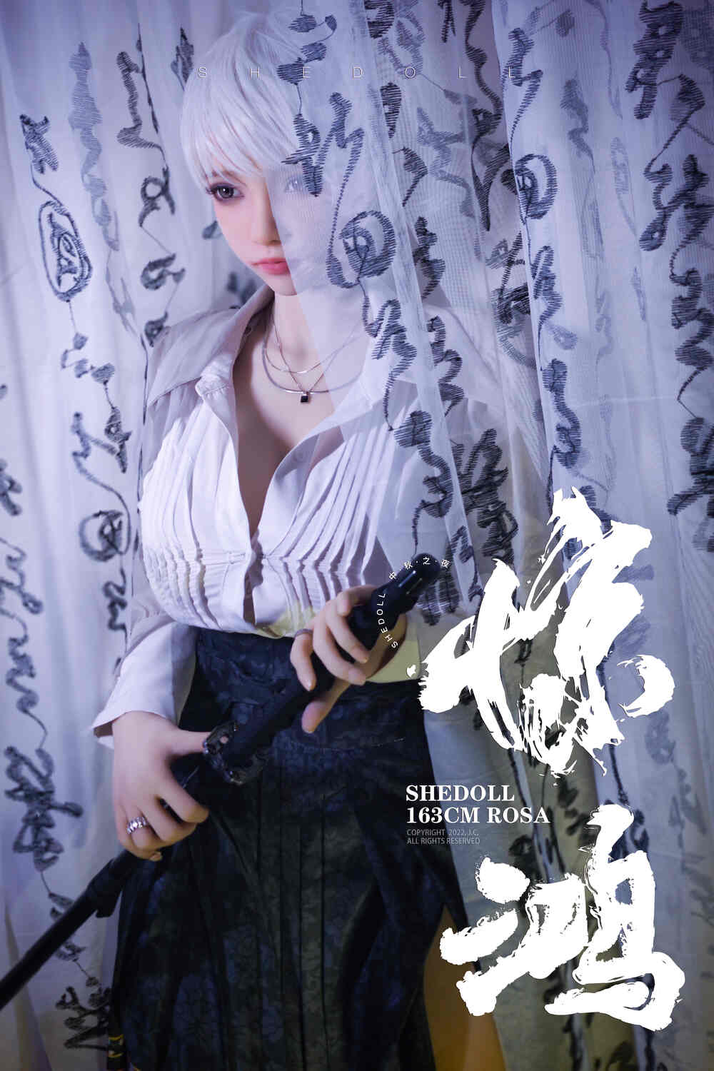Picture of 163cm/5ft4 H-cup Silicone Head Sex Doll – Achu