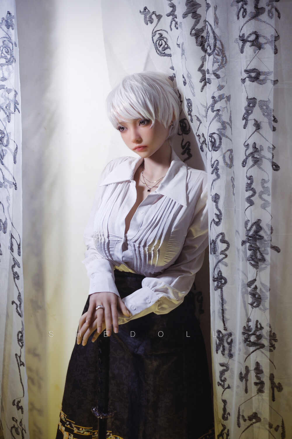 Picture of 163cm/5ft4 H-cup Silicone Head Sex Doll – Achu