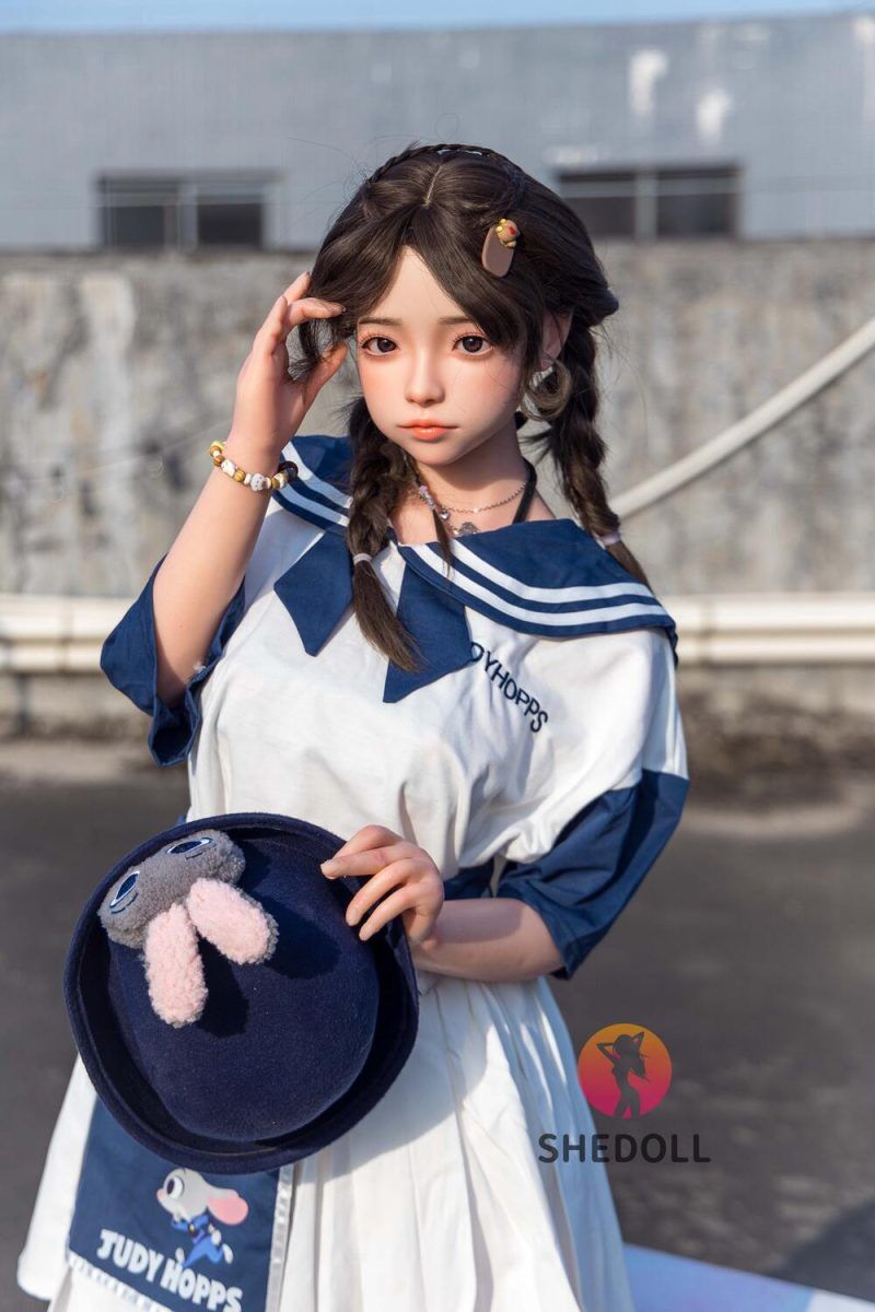 Picture of 148cm/4ft10 C-cup Silicone Head Sex Dolls – Luoyi