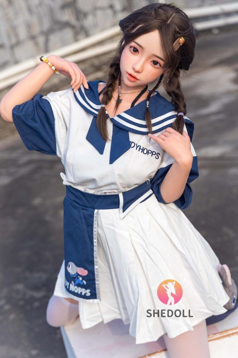 Picture of 148cm/4ft10 C-cup Silicone Head Sex Dolls – Luoyi
