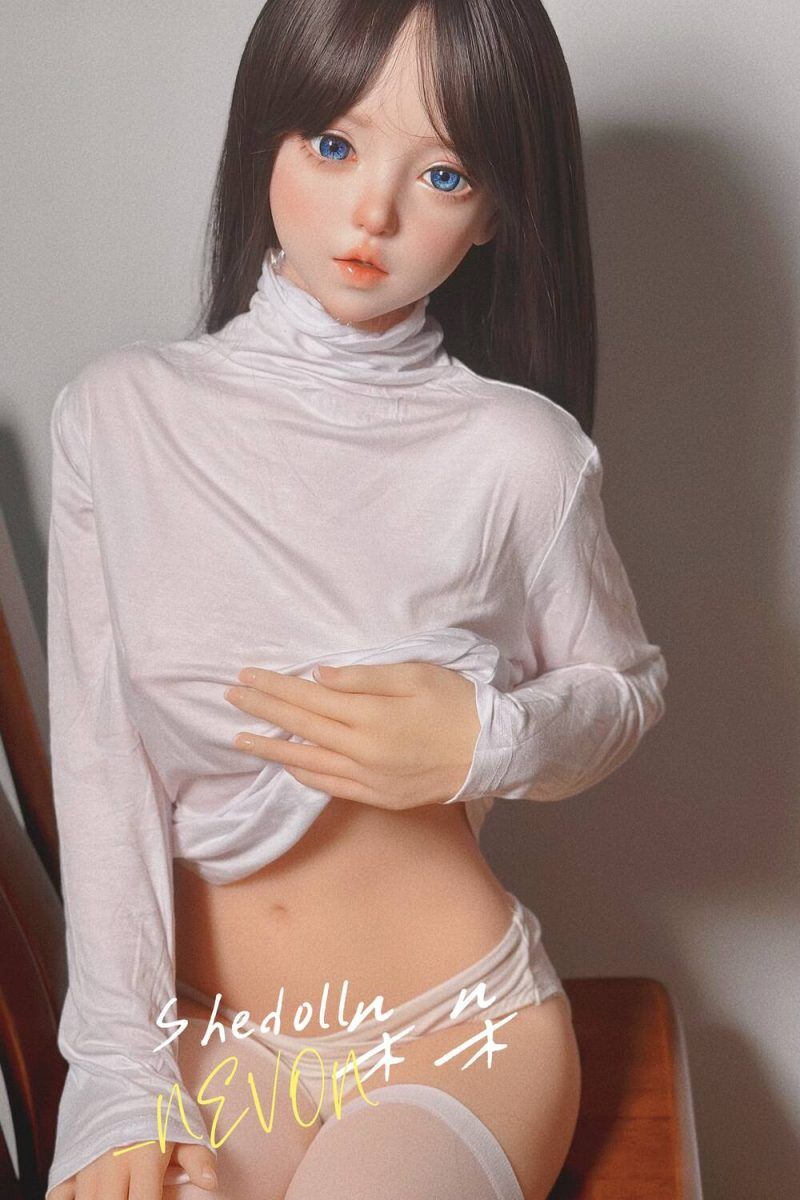 Picture of 148cm/4ft10 C-cup Silicone Head Sex Doll – Duoduo