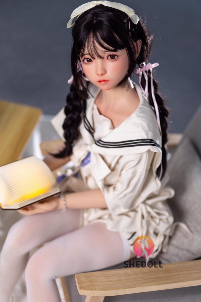 Picture of 148cm/4ft10 C-cup Silicone Head Sex Doll – Luo Xiaoyi