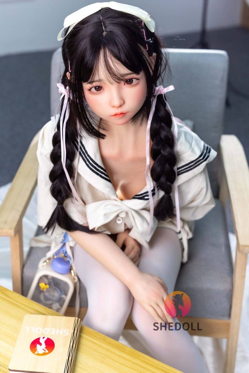 Picture of 148cm/4ft10 C-cup Silicone Head Sex Doll – Luo Xiaoyi
