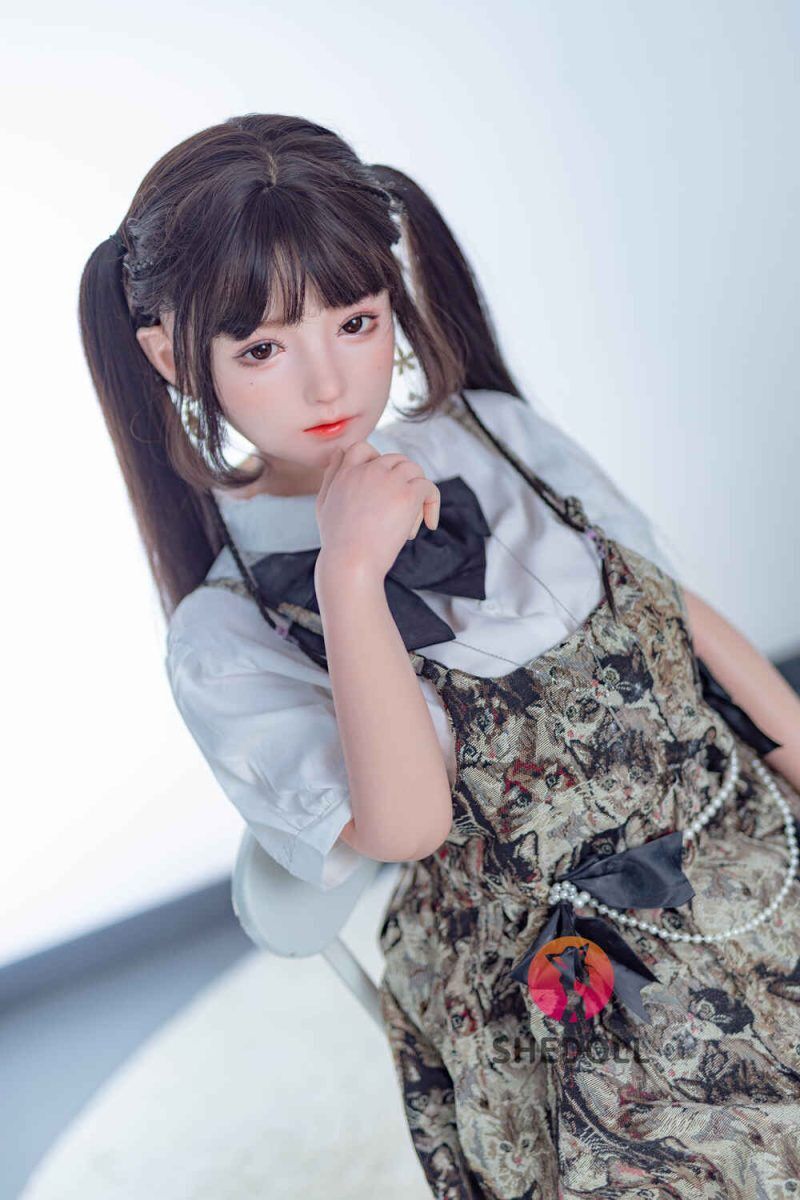 Picture of 148cm/4ft10 C-cup Silicone Head Sex Doll – Xiaofu