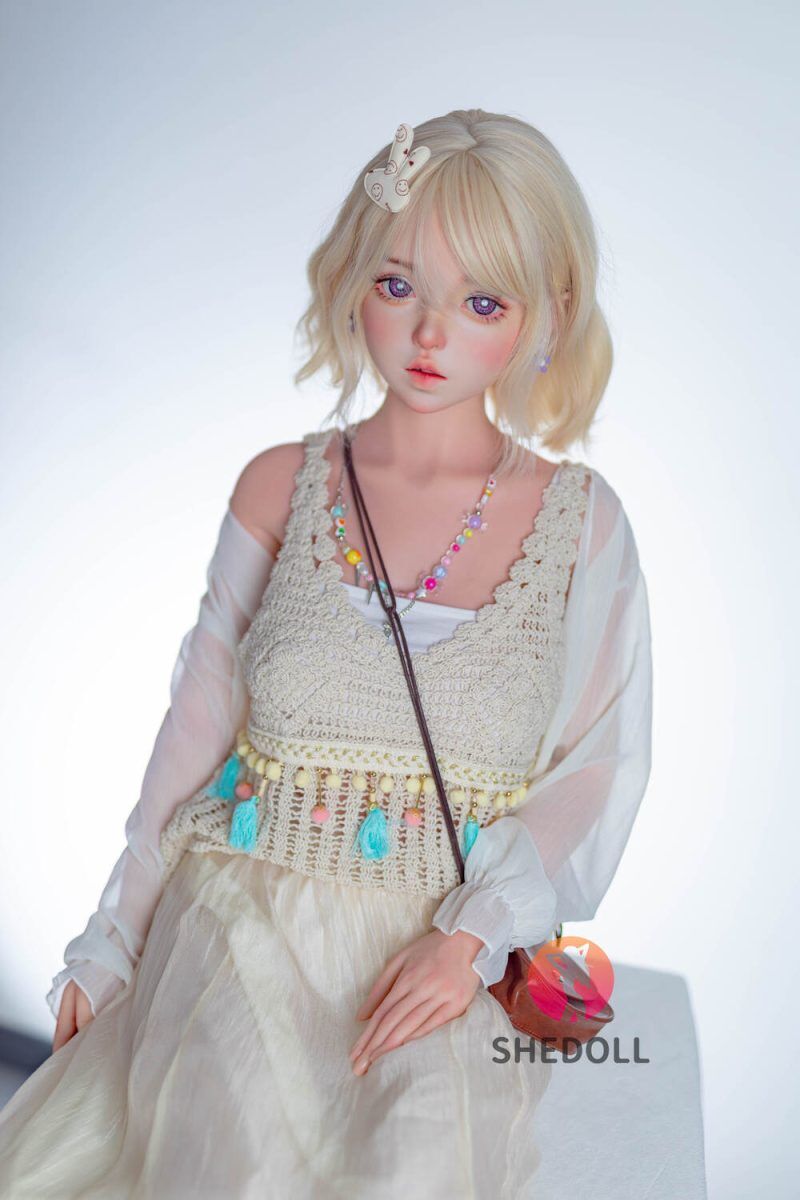 Picture of SHE DOLL 148cm/4ft10 C-cup Silicone Head Sex Dolls – Duoduo