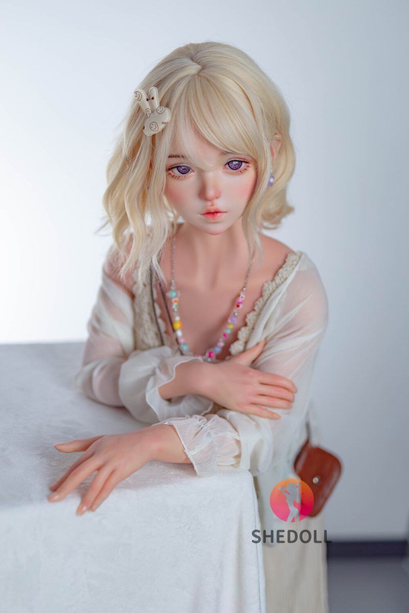 Picture of SHE DOLL 148cm/4ft10 C-cup Silicone Head Sex Dolls – Duoduo