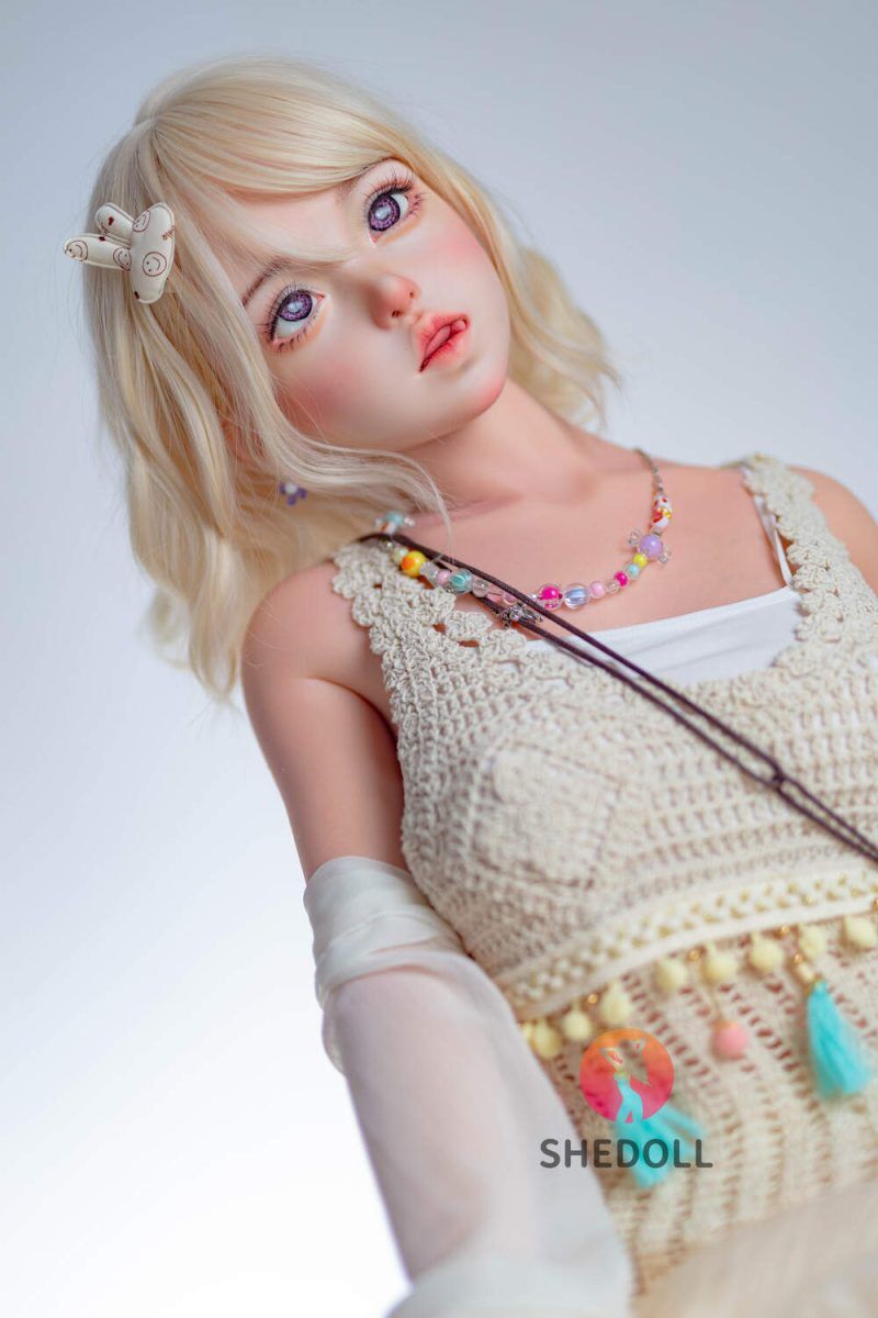 Picture of SHE DOLL 148cm/4ft10 C-cup Silicone Head Sex Dolls – Duoduo